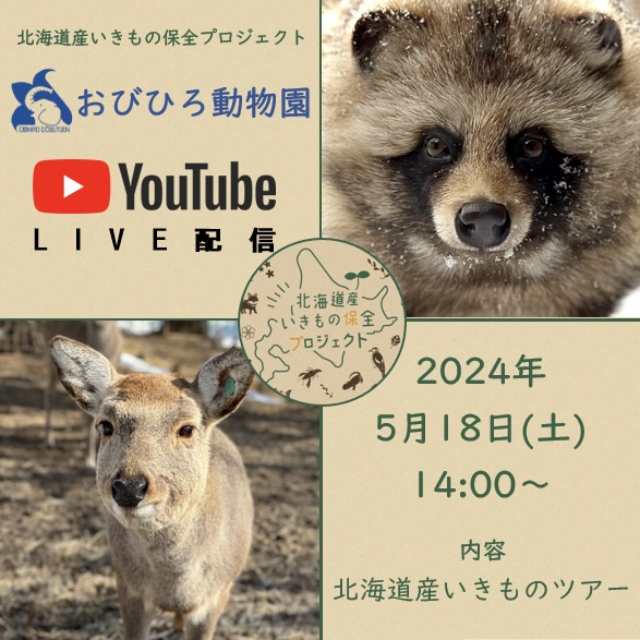 2024年5月18日に行ったライブの告知画像です。